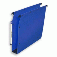 ELBA Boîte de 10 dossiers suspendus Ultimate A4, fond D50, en polypro bleu - 3362949905813