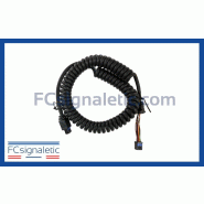 Faisceau cordon spiralé pour Boitier Handy STANDBY MERCURA 24113-04