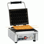 Gaufrier simple ouverture 90° épi monophasé puissance 1600 w - PCG90SEPI