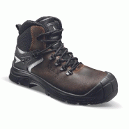 LEMAITRE Chaussures de sécurité hautes MAX HIGH UK BROWN 2.0 S3 Marron 45 - 45 marron multi-matériau 3237154280454