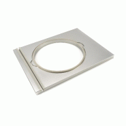 Maxima Pearl Round Tray Ø 250 mm - Large - 1 Compartment – 67 × 38 × 31 cm - AKS-09369203