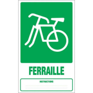 Panneaux adhésifs 200x330 mm tri sélectif et recyclage - ADPNG-NV04/TSFR_0