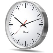 Profil 740 - Horloge analogique intérieur - TBT 6/24V - Boitier inox - Affichage heure-minute - BODET