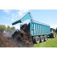 Rollpush 9747 benne agricole monocoque - rolland - volume maxi. 47 m3