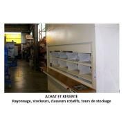 Stockeur rotatif occasion pour atelier de fabrication atelier de maintenance charge 100 à 500 kg