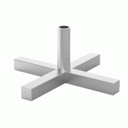 Support en croix pour broche kebab - Ø max 16 mm