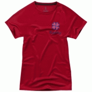 T-shirt Cool Fit manches courtes femme Niagara - 100% polyester respirant avec détails réfléchissants T-shirt Cool Fit manches courtes femme Niagara - 100% polyester respirant avec détails réfléchissants