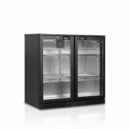 Arrière de bar réfrigéré professionnel 2 portes vitrées 190 l +2/+1... - PBA26H