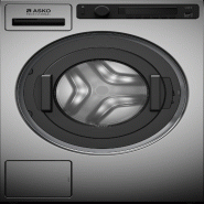 ASKO Professional - Lave-linge professionnel 6,5 kg, pompe de vidange, 60hz - WMC6743PF.S - inox 134445