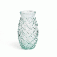 Bazar Bizar Verre à boire en verre recyclé 10x10x17 cm bleu - Lot de 16 - bleu verre ESSAMI001B-L-MTR16