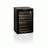 Cave à vin professionnelle sous-comptoir à froid ventilé noire - 50... - PSC85 BLACK