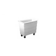 Chariot porte bac - bac plastique - dim. Ext. 584 x 450 x 685 mm