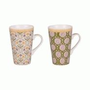 Coffret de 2 mugs Chester 46 cl - Décoré Rond Porcelaine Table Passion 13x9 cm - multicolore porcelaine 3106232313226 Coffret de 2 mugs Chester 46 cl - Décoré Rond Porcelaine Table Passion 13x9 cm - multicolore porcelaine 3106232313226