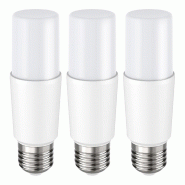 Ecopack 3pcs led t37 e27 9w 4000k 240v