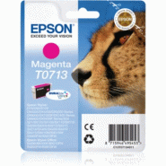EPSON T0713 / Guépard - Cartouche d'encre DuraBrite Ultra magenta authentique - 8715946360386