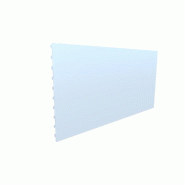 Fond plein pour gondole GP25 blanc 9003 100x50 cm