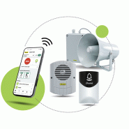 Harmonys. Relais IP. Alimentation POE. Version IP 54 - BODET