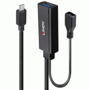 LINDY 3m USB 3.2 Gen 1 C/A Active Extension