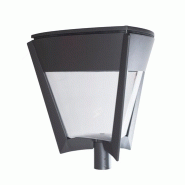 Luminaire d'éclairage public Dzari Classique - Fonderie triangulaire en aluminium - IP66 - Recyclable et conforme RoHS_1