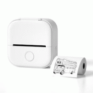 Mini Imprimante Portable Bluetooth Pour Étiquettes Et Photos Rose Blanc YONIS - blanc 3615616969800 Mini Imprimante Portable Bluetooth Pour Étiquettes Et Photos Rose Blanc YONIS - blanc 3615616969800