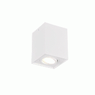 Plafonnier orientable, 1xGU10, max. 35W, blanc mat - Trio - Biscuit - blanc métal 4017807426908