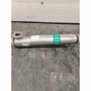 Échangeur de chaleur tubulaire acier inox 316l 2,4 m² sacome tfmi-v4-360-1-6" isolé