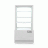 Arktic HENDI - Vitrine de table, 68 litres - 397x444xH875 mm - Ref 233634 - blanc inox 233634
