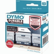 Boite de 1 rouleau de 100 étiquettes lw 25 x 89 mm Boite de 1 rouleau de 100 étiquettes lw 25 x 89 mm