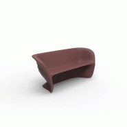 Canapé design in & out BIOPHILIA - grenat