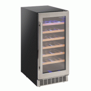 Cave à vin encastrable Inox - 34 bouteilles | Coolhead - CW40