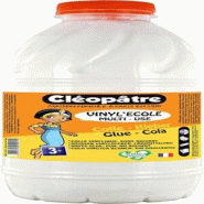 Colle blanche vinylique en flacon - 1 litre - 3134724040015