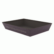 Corbeille carton rectangulaire "Excellence" 26x20x5 cm - par 48