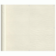 Écran de balcon crème 90x800 cm 100% polyester oxford Modèle Ombre Ultimate - 4000201