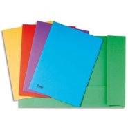 Exacompta paquet de 100 chemises rock's en carte 210 grammes coloris blanc Exacompta paquet de 100 chemises rock's en carte 210 grammes coloris blanc