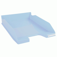 Exacompta - Réf. 113209D - Lot de 6 corbeilles à courrier COMBO MIDI Bee Blue - pour documents au format A4+ - dimensions utiles 34 x 25 x 6,5 cm -
