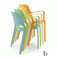 Fauteuil en polypropylène Maike - Sokoa - Jaune citric_0