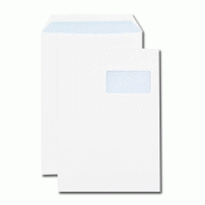 GPV Boîte de 250 pochettes Everyday blanches 229x324/C4, 90 g/m², fenêtre 100x50 à 20/52, autocollantes - 3250650046645