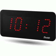 Horloge LED Style II 5, alimentation POE, NTP, LED rouge - BODET