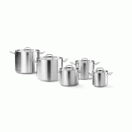 ITALCONCEPT Marmite avec couvercle, HENDI, Kitchen Line, 32L, Ø360x(H)320mm - 8711369837139
