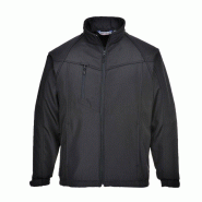 Portwest - Softshell de travail OREGON Noir Taille 4XL - XXXXL noir 5036108219346