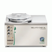 Turbine à glace professionnelle - Gelato Chef 3L Automatic i-Green | Nemox