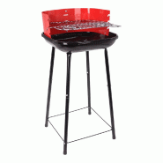 4 Jambes Barbecue Avec Grille. 41X41X74Cm - 8719987828164