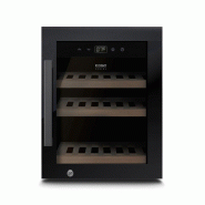 Caso Design - WineExclusive 12 - Refroidisseur à vin - 12 bouteilles - 1 zone - noir 4038437007169