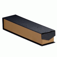 Coffret chocolats à fermeture aimantée 17.5x4.5x3.5 cm  -par 12