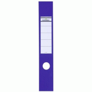 DURABLE ORDOFIX Étiquettes classeur autocollantes 60 x 390 mm Bleu 10 pièces - bleu 809006