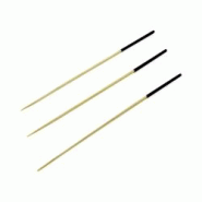 ECOLOMIQUE - 100 Pcs - Pic bambou noir - 12 cm, idéal pour vos apéritifs - ECO210BBBLK120 - Bambou ECO210BBBLK120 ECOLOMIQUE - 100 Pcs - Pic bambou noir - 12 cm, idéal pour vos apéritifs - ECO210BBBLK120 - Bambou ECO210BBBLK120