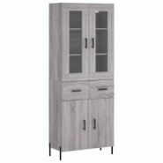 Helloshop26 - Buffet bahut commode armoire meuble de rangement organisateur cuisine salle de séjour salon haut sonoma 69,5 x 34 x 02_0035616 - 300021 Helloshop26 - Buffet bahut commode armoire meuble de rangement organisateur cuisine salle de séjour salon haut sonoma 69,5 x 34 x 02_0035616 - 300021