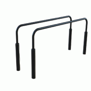 Le dips - équipement de Street Workout en acier galvanisé thermolaqué pour pectoraux et triceps Le dips - équipement de Street Workout en acier galvanisé thermolaqué pour pectoraux et triceps