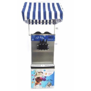 Machine à glace italienne gros débit 4,1 KW avec double système de production sans arrêt et deux panneau de contrôle LCD - BKN5256