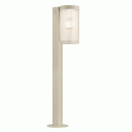 Nordlux Potelet_SSL COUPAR  Aluminium Sablé, H.80 - IP54 - E27 / Extérieur - marron 5704924010682